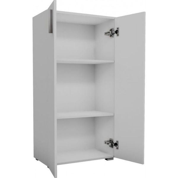 Emaga REGAŁ SZAFKA 2D3P SENSO 2 DRZWI 3 PÓŁKI BIEL MAT zdjęcie 3