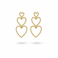 Kolczyki Damskie 24KAE 42442Y Złoty