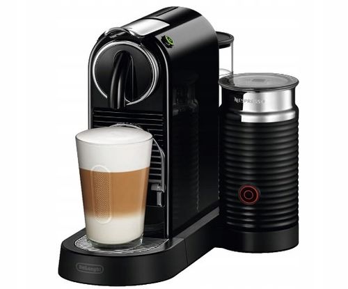 Ekspres do kawy na kapsułki Nespresso ze spieniaczem DeLonghi na Arena.pl