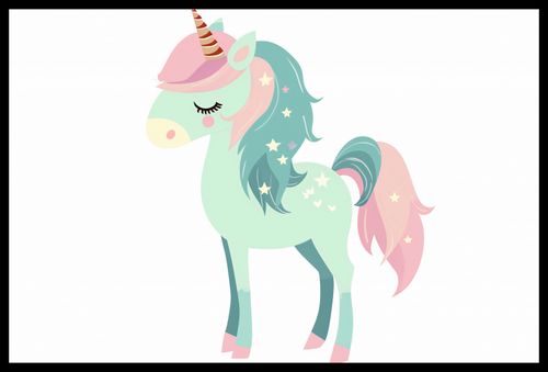 Plakat 60x40cm Jednorożec Marzeń na Arena.pl