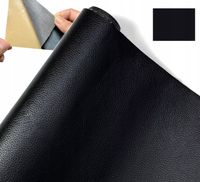 Tkanina ekoskóra 450 g/m² szer. 137 cm czarny