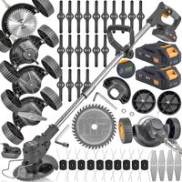 PODKASZARKA AKUMULATOROWA KOSA OGRODOWA WYKASZARKA DO TRAWY 2XAKU MP0416