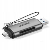 Ugreen Czytnik Kart Sd / Micro Na Usb / Usb-C 3.0