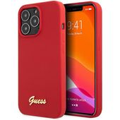 Etui Guess do iPhone 13 Pro Max, Czerwony