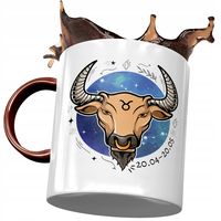 Kubek Bordowy Byk Znaki Zodiaku Horoskop Z Nadrukiem Ze Zdjęciem