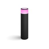 Philips Hue WCA Calla Outdoor Large Bollard, Black | Philips Hue