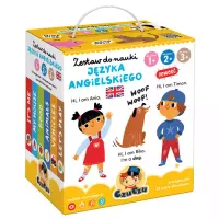 CzuCzu. Zestaw do nauki języka angielskiego dla dzieci 1, 2, 3