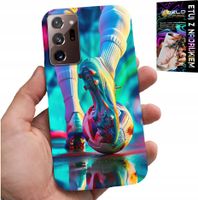 ETUI DO SAMSUNG NOTE 20 ULTRA - PIŁKA NOŻNA FOOTBALL PIŁKARZE + FOLIA
