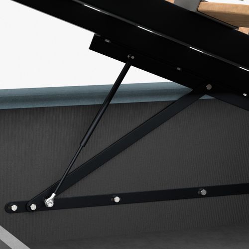 ŁÓŻKO POJEDYNCZE 90x200cm ŁÓŻKO TAPICEROWANE Z POJEMNIKIEM MORSKIE na Arena.pl