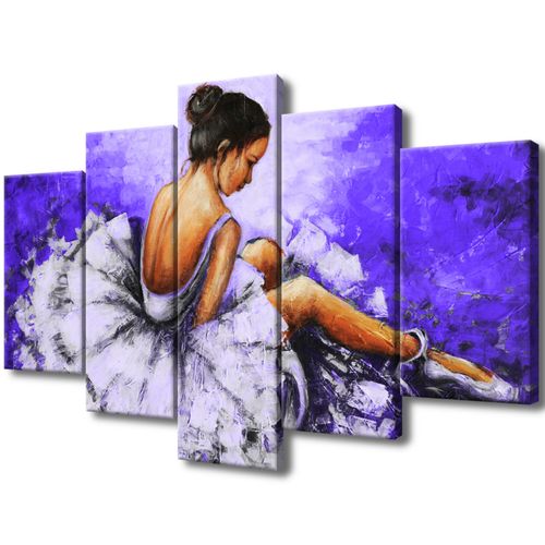 Obraz Płótno 100X63 Balet W Granacie na Arena.pl