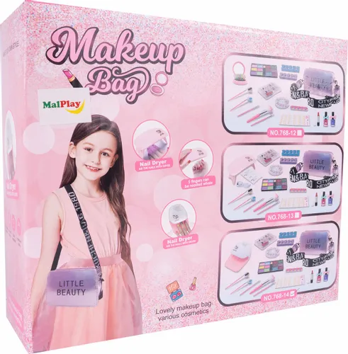 Torebka Zestaw Kosmetyków do Makijażu i Paznokci na Arena.pl