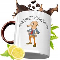 Kubek Bordowy Dla Kierownika Na Urodziny Prezent Z Nadrukiem Ze Zdjęciem