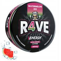 Woreczki Kofeinowe ARBUZ Snusy Energetyczne R4VE Kofeina BEZ CUKRU