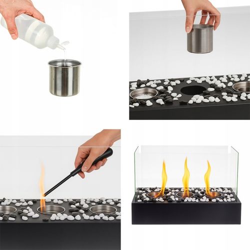 Biokominek Wolnostojący do Domu Bezdymny Bio Kominek na Bioetanol + na Arena.pl