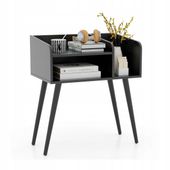 Stolik Costway 50 x 32 x 58cm czarny