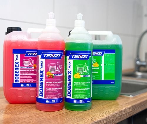 tenzi boberex max lemon 5l. płyn do mycia naczyń na Arena.pl
