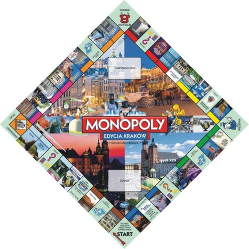 GRA HASBRO MONOPOLY KRAKÓW B6124 na Arena.pl