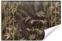 Fototapeta Do Salonu Liście TROPIKALNE Abstrakcja Beton Mural 90cm x 60cm