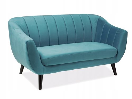 Sofa Elite Velvet 2 niebieski aksamit na Arena.pl