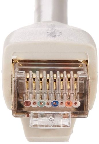 Kabel sieciowy LAN RJ45 Cat-7 Ethernet 4.6m biały na Arena.pl