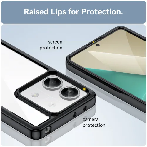 etui outer space case z żelową ramką do xiaomi redmi note 13 pro+ na Arena.pl