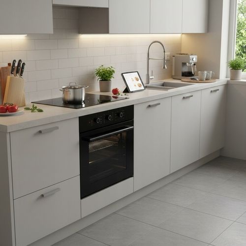 PIEKARNIK DO ZABUDOWY GŁĘBOKOŚĆ 55cm ELEKTRYCZNY 50L CZARNY POKRĘTŁA na Arena.pl