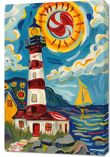 Obraz 60x90cm Żywa Przystań zdjęcie 1