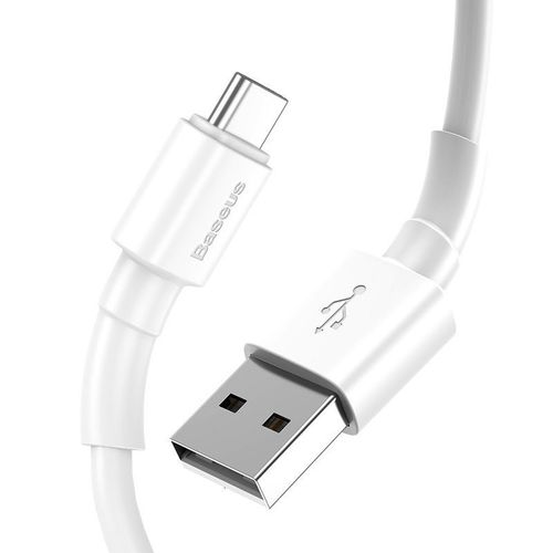 Kabel USB-C Baseus Mini 3A 1m (biały) na Arena.pl