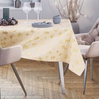 Obrus świąteczny CHRISTMASSTORY 140x260 złoty AmeliaHome