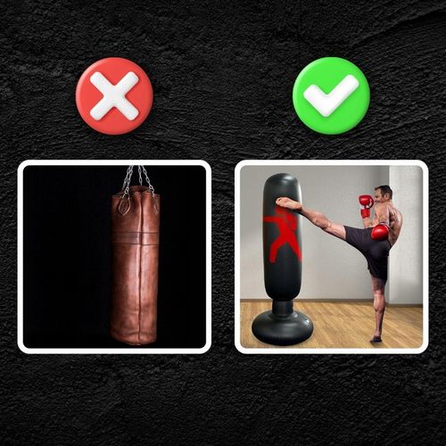 DMUCHANY WOREK BOKSERSKI TRENINGOWY STOJĄCY 160cm na Arena.pl