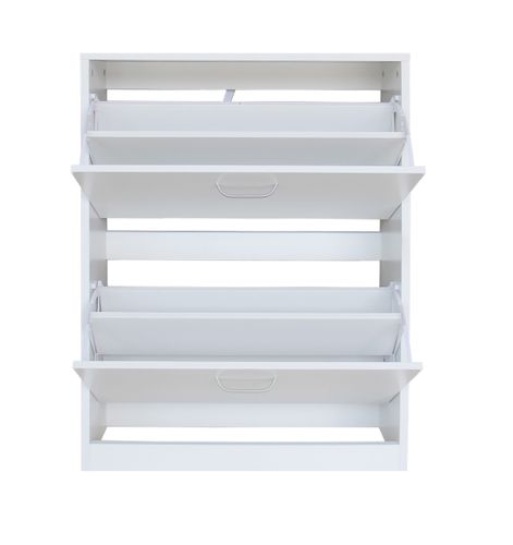 szafka na buty regał 2 komory obuwie komoda pojemna do przedpokoju regał na Arena.pl