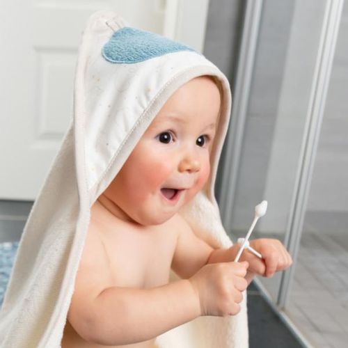 Ręcznik z kapturem i myjką, Wieloryb, z kolekcji: na Arena.pl