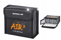 Futerał Etui Pokrowiec 3x AKUMULATOR BATERIA DJI AIR 3 3S 3 S Ognioodporny