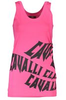 CAVALLI CLASS DAMSKI RÓŻOWY TANK TOP XS EU