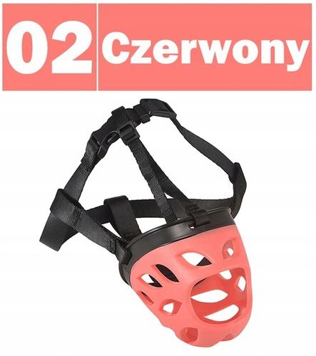 3 KOLORY Gumowy KAGANIEC dla Psa UNIEMOŻLIWIA JEDZENIE ŚMIECI Bezpieczny na Arena.pl