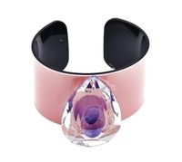 szeroka bransoleta z kamieniem