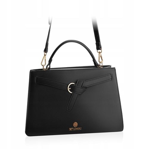 BETLEWSKI torebka wizytowa z ekoskóry ekologiczna wygodna wieczorowa na Arena.pl