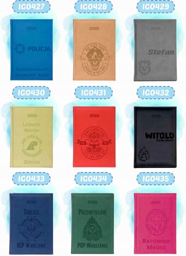 KALENDARZ A5 2026 dzienny PLANER z grawerem DLA MOLA KSIĄŻKOWEGO + IMIĘ na Arena.pl