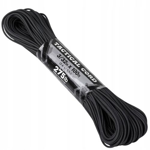 Linka Paracord Atwood Rope MFG 275 Tactical 125 kg 2,4mm 30m Czarna na Arena.pl