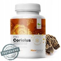 MycoMedica - Coriolus PRO, Produkt weterynaryjny dla psów i kotów, 90 kapsu