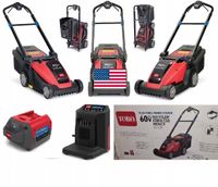 43cm USA porządna TORO 60V KOSIARKA AKUMULATOROWA 850W BEZPRZEWODOWA 50l