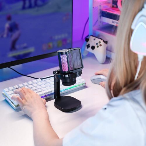Gamingowy mikrofon do komputera Maono DGM20 studyjny USB dotykowy panel na Arena.pl