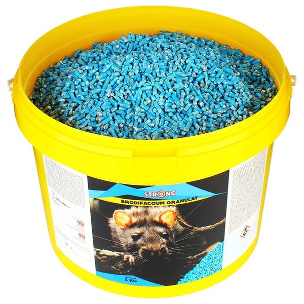 TRUTKA NA SZCZURY I MYSZY STRONG 5KG GRANULAT zdjęcie 3