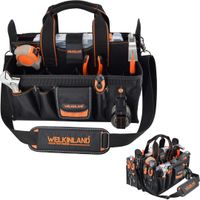 Torba narzędziowa na ramię organizer 19 kieszeni Ballistic 1680D duża