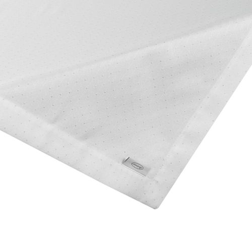 Obrus dekoracyjny ELLEN 85x85 Eurofirany biały w srebrne kropki na Arena.pl