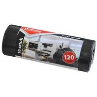 worki na śmieci domowe super mocne 120l/10 czarne