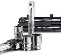 15208 Klucz dynamometryczny 1/2'' 28-210 Nm w zestawie z nasadkami