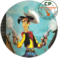 Opłatek na tort Lucky Luke