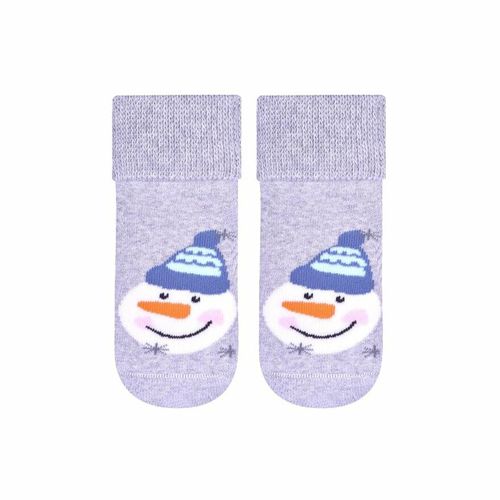 SKARPETY FROTTE NIEMOWLĘCE 156 17-19 011 bordowy na Arena.pl