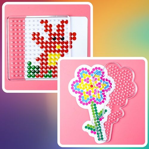 KORALIKI do PRASOWANIA ZESTAW 9000 szt DLA DZIECI SZABLONY WALIZKA PREZENT na Arena.pl